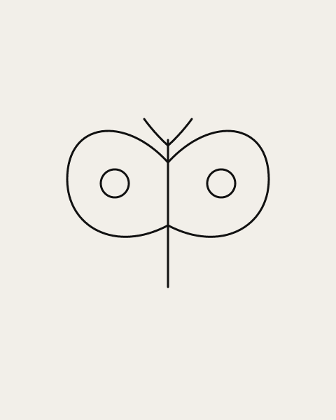 Geometric blackwork compass tattoo design built from crane silhouettes